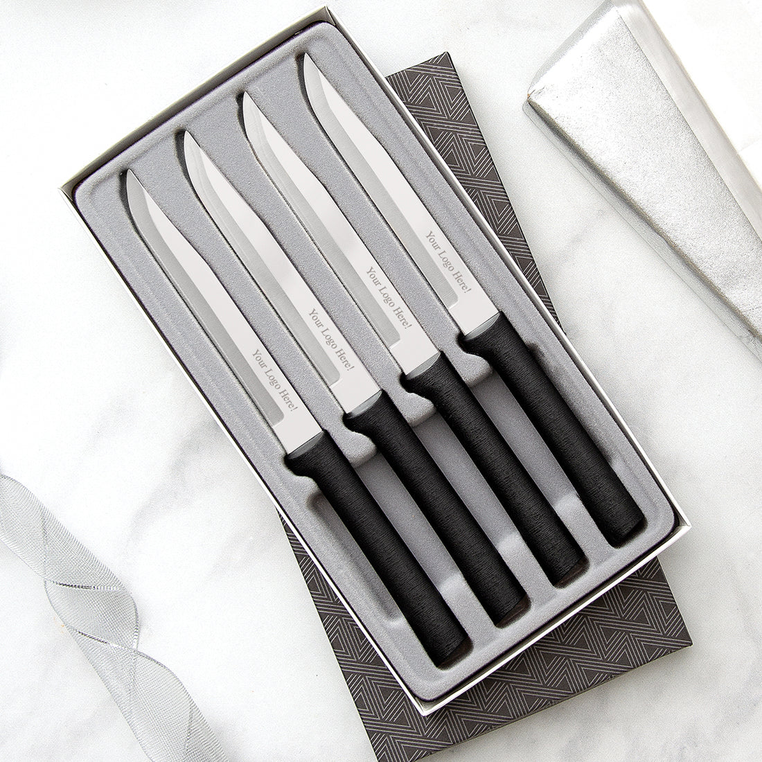 Four Utility/Steak Knives Gift Set