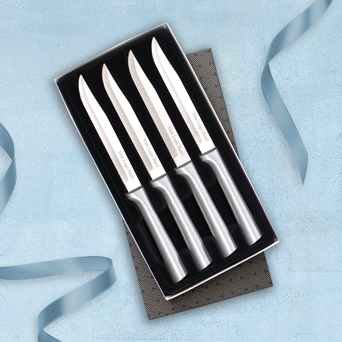 Four Utility/Steak Knives Gift Set