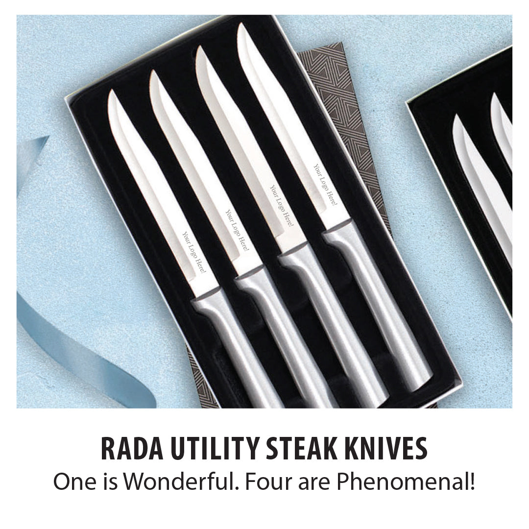 Four Utility/Steak Knives Gift Set
