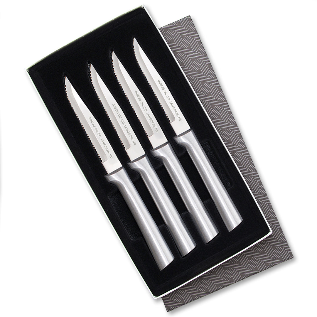 Four Serrated Steak Knives Gift Set