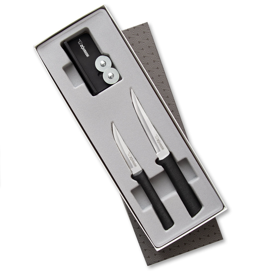 Paring Pair + Sharpener Gift Set